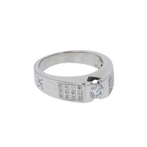 Korloff diamonds and gold ring